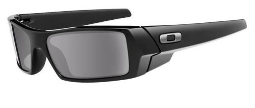 Click here to buy 03-471 - Oakley Gascan Pollished Black Frame with Grey Lens.