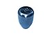 Blox Racing BXAC-00219 Torch Blue 10 x 1.25mm Thread Size Billet Original 6-Speed Shift Knob
