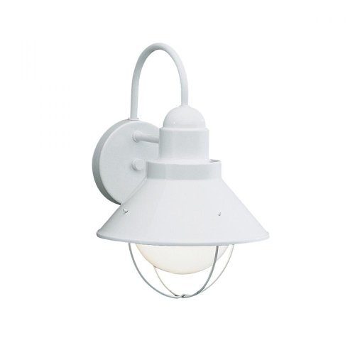 Kichler Lighting 9022WH Seaside Outdoor Sconce, White