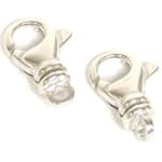 2 Sterling Silver Pocket Watch FOB Chain Part