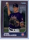 1997 Jon Garland Bowman Chrome Baseball MLB Rookie Cards - Near Mint to Mint Condition (Chicago White Sox)