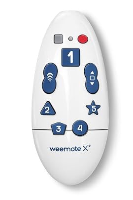 weemote X TV Remote Control, White