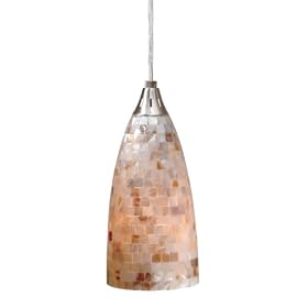 Milano - 1 Light Mini Pendant Lighting Fixture OR Track Light - Brushed Nickel - Mosaic... by Vaxcel Lighting