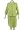 Evan Picone Water Color Solid Skirt Suit Limeade 16W