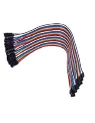 SMAKN 40PCS Dupont wire 20cm cable Line color 1p-1p pin connector