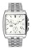 Timex Men's Premium Collection Square Chronograph Silver-Tone Stainless Steel Bracelet Watch #T22202