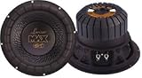 Lanzar MAX10 Max 10-Inch 800 Watt Small Enclosure 4 Ohm Subwoofer