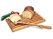 Kitchen & Housewares : Mountainwoods Fiddle Bow Bread Knife Set with Crumb Tray 3-pc.