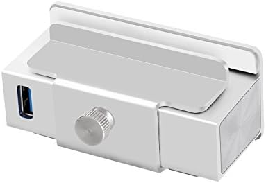 JXCN® Premium 4-Port Data Transfer Aluminum USB 3.0 Hub For Apple iMac Slim Unibody with clamp Stick Unique Design