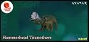 MCDONALDS HAPPY MEAL AVATAR HAMMERHEAD TITANOTHERE TOY 6 2009 LIGHT UP