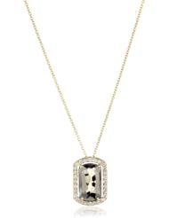 Kalan by Suzanne Kalan Smokey Quartz Barrel Necklace