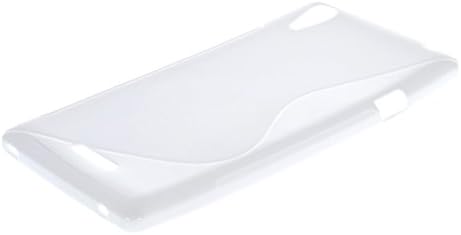 MOONCASE S-Line Flexible Soft Gel Tpu Silicone Slim Back Case Cover for Sony Xperia T3 D5103 D5106 White