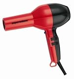 Solano Super Red & Black 1800 Watt Dryer (3-Pack) with Free Nail File