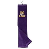 LSU Tigers Embroidered Tri-Fold Towel