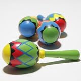 Geometric Fiesta Maraca