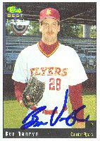 Ben Vanryn, Sumter Flyers - Expos Affilitate, 1991 Classic Best Autographed Card