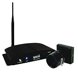 VideoComm 5.8GHz 8-Channel Selectable 470 Lines Res Color 4-9mm Varifocal CCD Camera & Receiver Kit