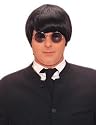 Adult Men's Black Beatles Mod Costume Wig
