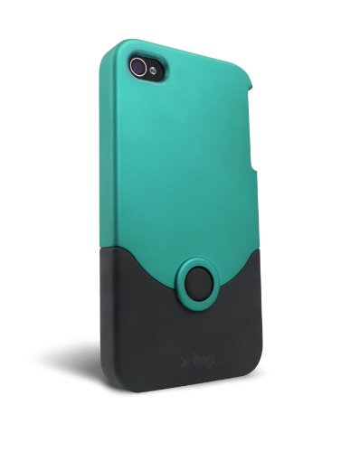 iFrogz Luxe Original Case f&uuml;r Apple iPhone 4 teal/schwarz Preisvergleich