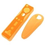 Picture Of LUPO Silicone Skin Case For Nintendo Wii Innovative Controller Remote And Nunchuk (Orange)