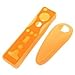 LUPO Silicone Skin Case For Nintendo Wii Innovative Controller Remote And Nunchuk (Orange)