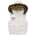 Blue Zoo Cream hooded gilet