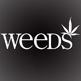 WEEDS DECAL STICKER 6" X 3"