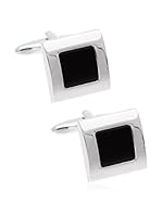 Carlo Visconti Gemelos Abombado Ónix (Negro)