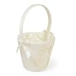 Cathy's Concepts Sparkling Entwined Flower Girl Basket, Ivory
