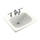 KOHLER K 2215 7 Ladena Undercounter Lavatory Black Black
