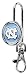 University of North Carolina Finders Key Purse Key Chain