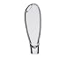 Dartington Glassware Pebble Tall Vase