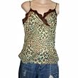 Womens Fashion Bug Dress Tank Top Leopard Large