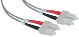 SC / SC, Multimode, Duplex Fiber Optic Cable, 50/125, 3 Meter (10 ft)