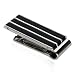 Apparel : Black and Stainless Steel Money Clip
