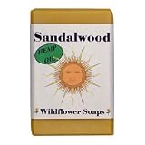 Wildflower Soaps Sandalwood 4 oz. Soap Bar (3 Pack)