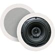 HiFi Works 30005 HFW6R 6.5-Inch In-Ceiling Speakers, White (Pair)