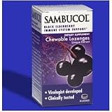 Sambucol Black Elderberry Immune System Support Original Formula 30 Chewable Lozenges by Sambucol