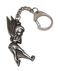 Tinker Bell Sitting Pewter Key Chain