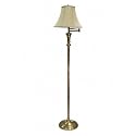 Ledu Antique Brass Swing Arm Floor Lamp