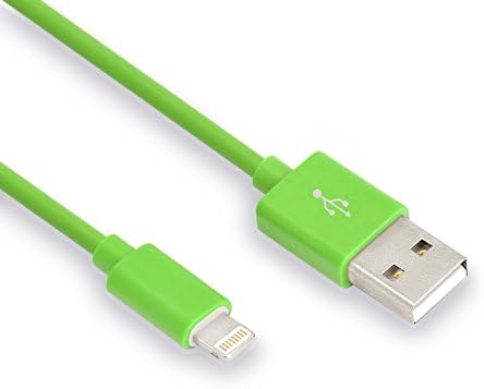 Certified Nocobot (TM) 4 Pack 3Ft 8 Pin Lightning to USB Sync and Charging Cable Charger for iPhone 6 6 Plus, iPhone 5 5s 5c, iPod touch 5th, Nano 7th, and iPad 4 Air Air 2 Mini-with Authentication Chip Ensures Fast Charging and No Annoying Error Messages (Green)