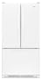 Amana 25 cu. ft. French Door Refrigerator, AFD2535DEW, White