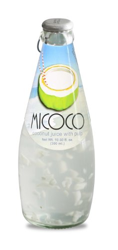 Micoco Coconut Juice With Pulp, 10.5-Ounce (Pack of 24)