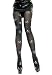 Nylon Opaque Tights With Printing (