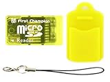 MicroSD Card Reader for use with any USB 2.0 Device by First Champion