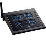 VENTUS W150 Funk Wetterstation mit Funk Regenmesser Funk Windmesser Funk Temperaturmesser Wetterstation