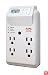 APC P4GC 4 Outlet Wall Tap/120V Power-Saving Timer Essential SurgeArrest