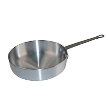 Winware Professional 5 Quart Aluminum Saute Pan