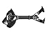 SPORASUB Piranha Mask, Black