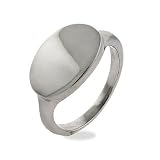 Stainless Steel Engravable Signet Ring